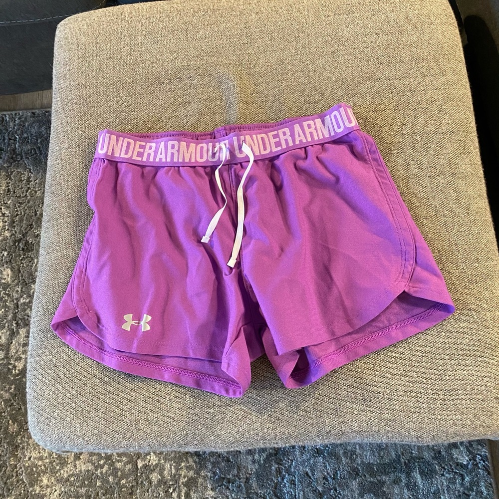 Under Armor Purple Shorts